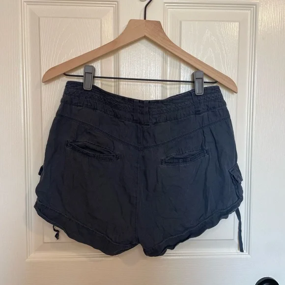 Free People Melvin High Rise Cargo Navy Shorts - Picture 5 of 7
